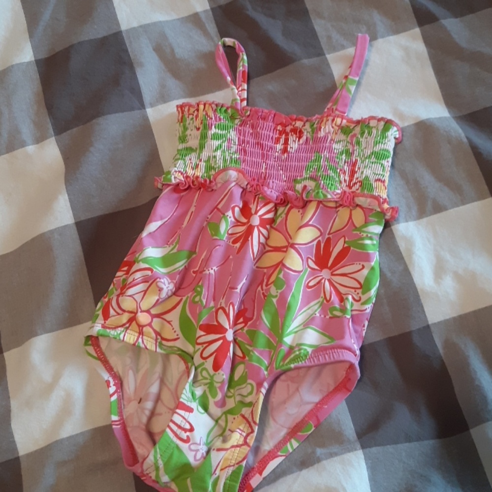 Toddler Lilly Pulitzer bathing suit